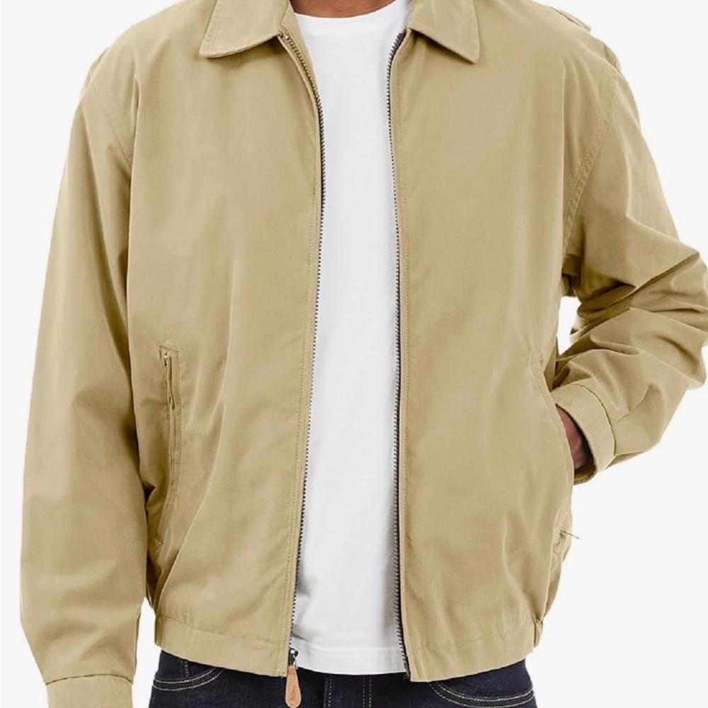 London Fog Jacket Men's Classic Camel Color Jacket-Men’s XXL-Brand New